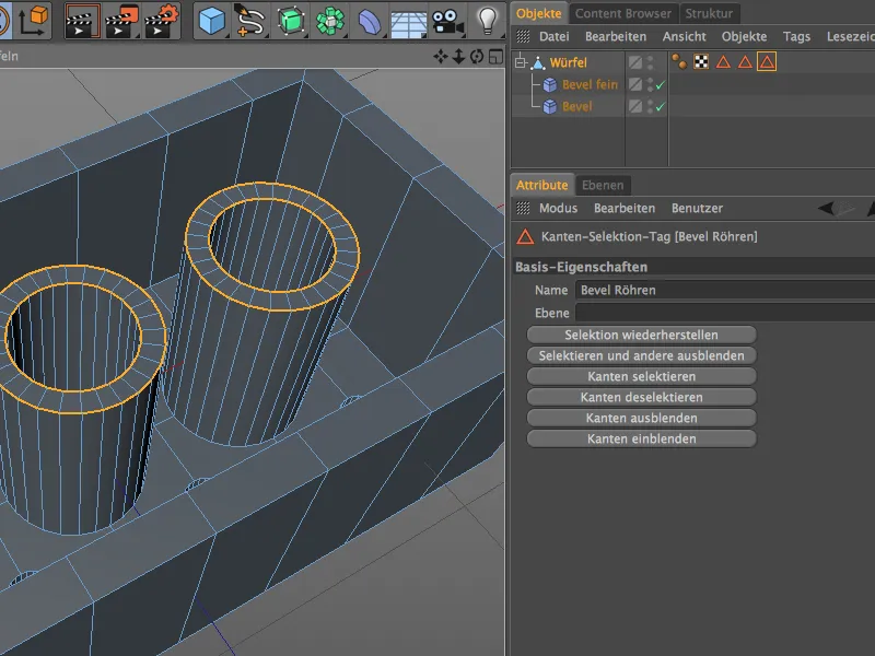 Neu in Release 16 - Modelling mit dem Bevel-Deformer