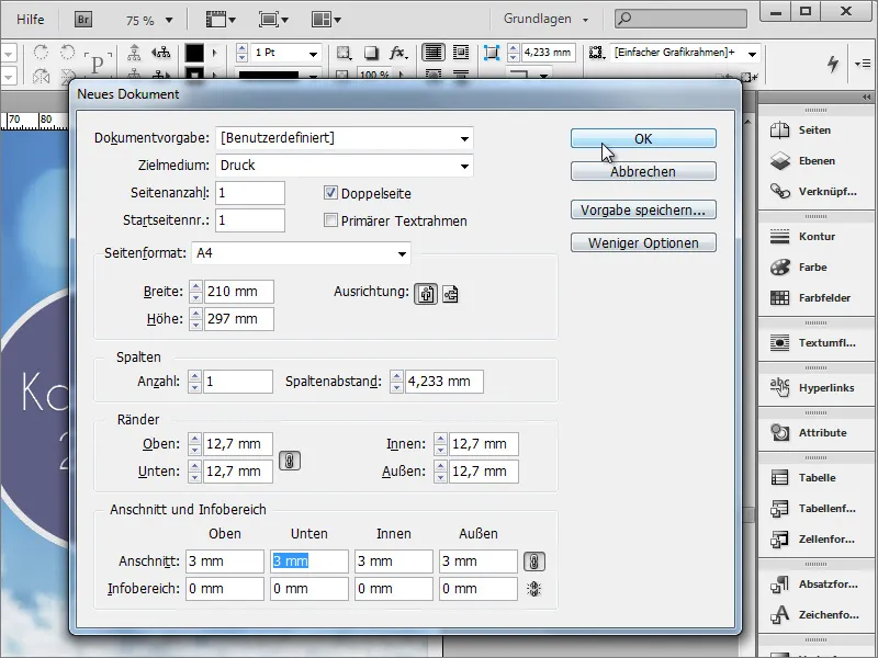 Fotokalender inkl. Deckblatt in Adobe InDesign gestalten