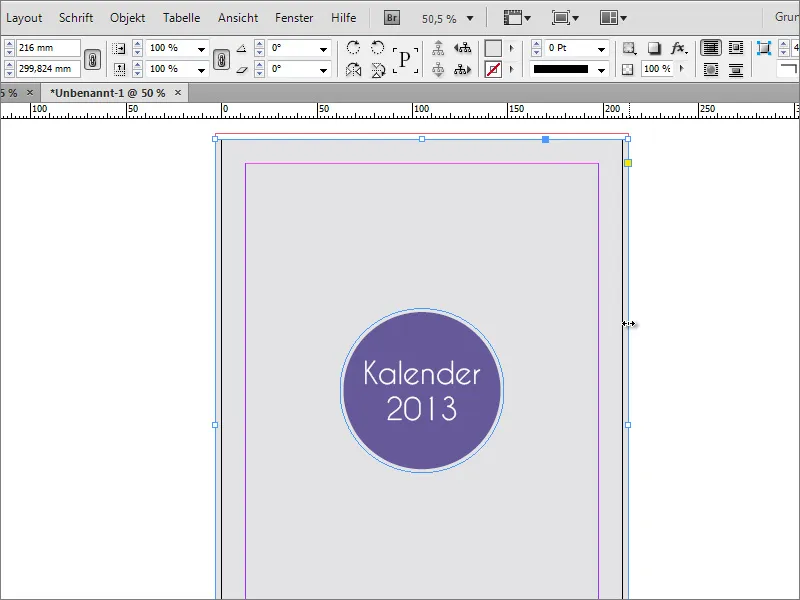 Designa fotokalender inklusive omslag i Adobe InDesign.