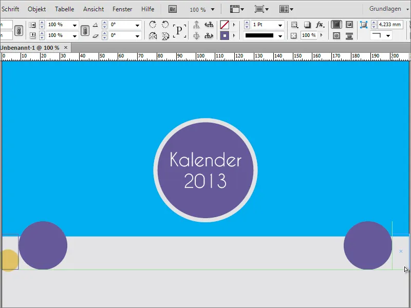 Designt fotokalender inkl. forside i Adobe InDesign.