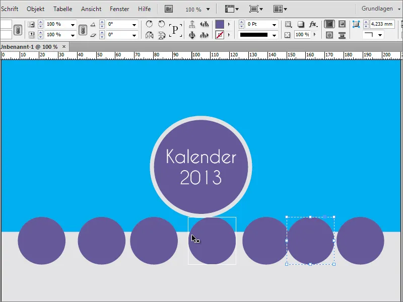 Lage fotokalender med forside i Adobe InDesign