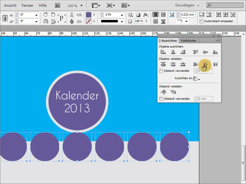 Designt fotokalender med forside i Adobe InDesign.