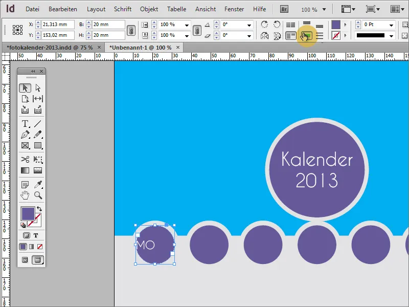 Designa fotokalender inkl. omslag i Adobe InDesign