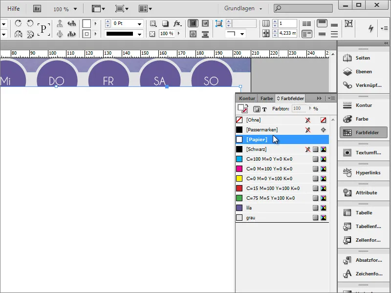 Designe fotokalender med forside i Adobe InDesign.