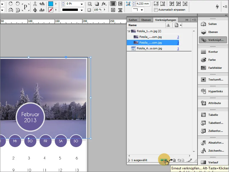 Lage fotokalender med forside i Adobe InDesign