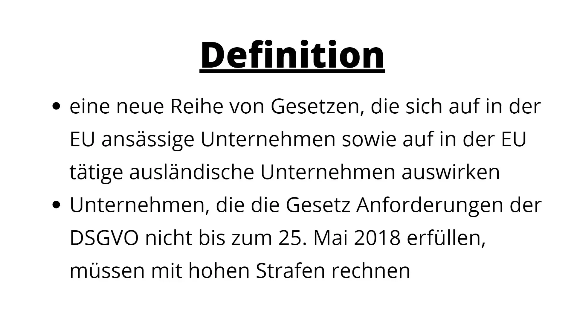 Understanding of the GDPR: Explained in a practical way