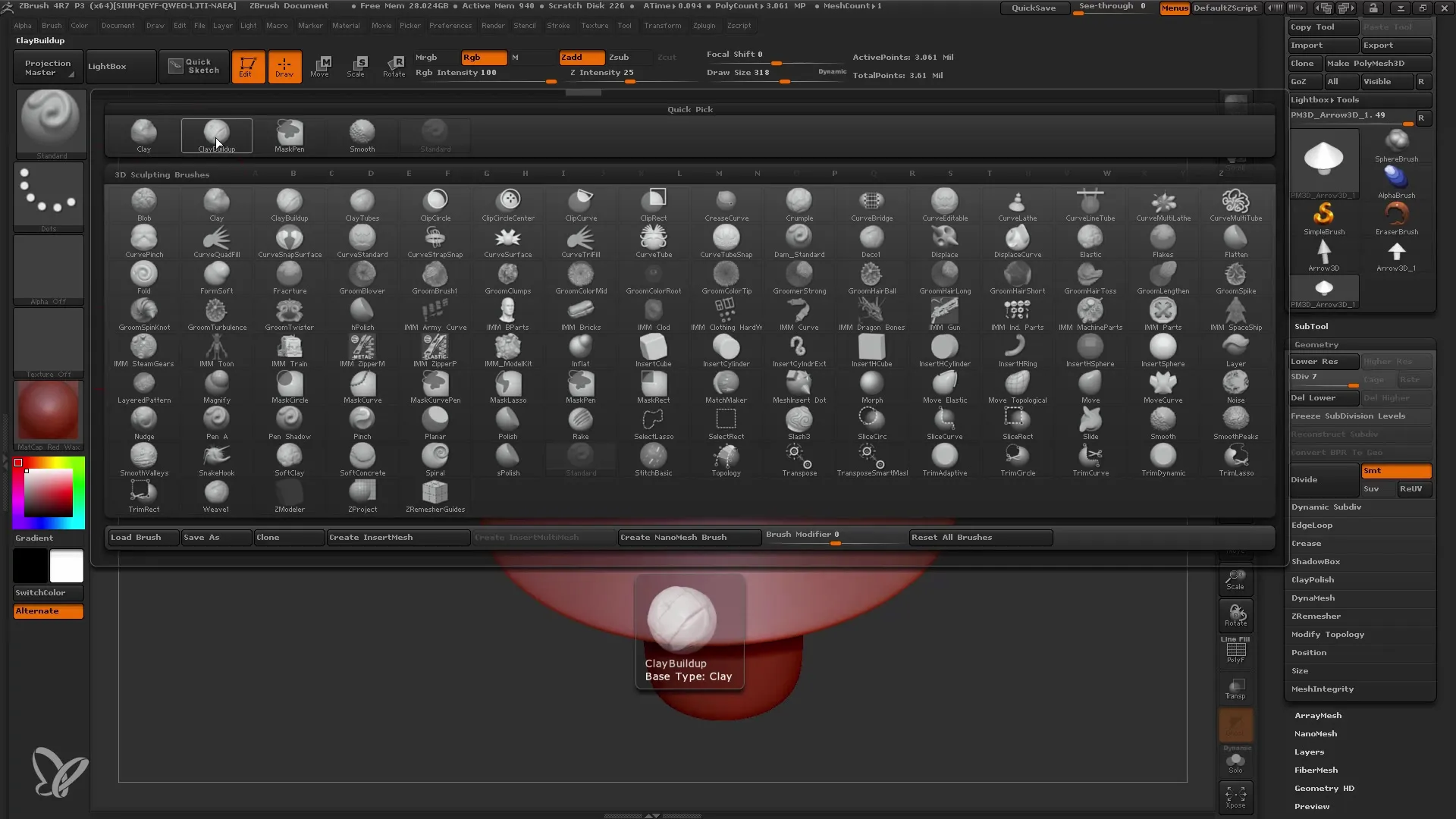 Spoznavanje osnov ZBrusha - Tvoj začetek v 3D modeliranju