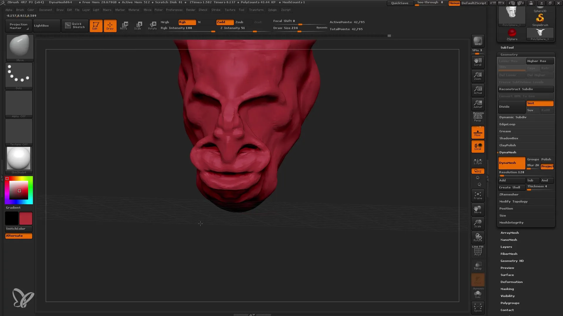 ZBrush Dynamesh: Pričetek učinkovitega oblikovanja