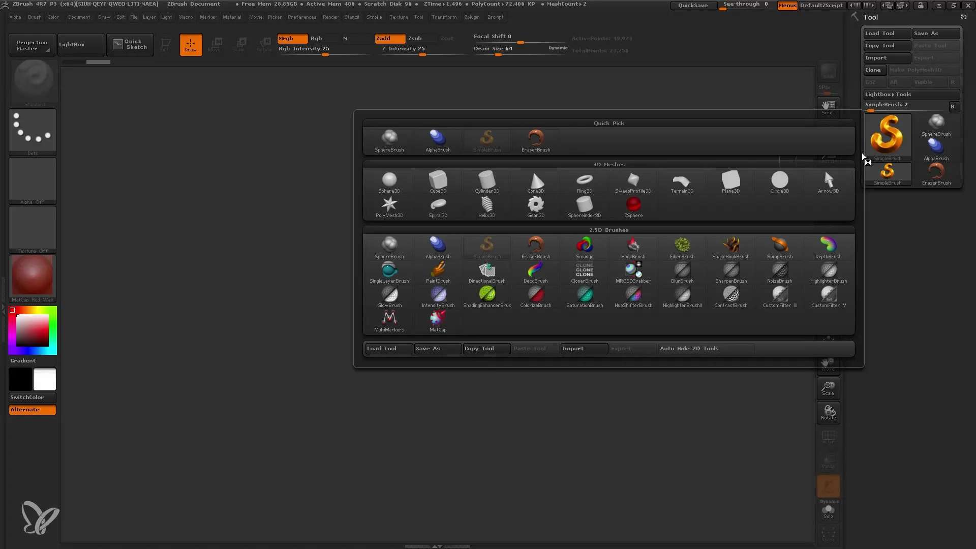 Shadowbox in ZBrush: Erstelle komplexe Meshes rasch