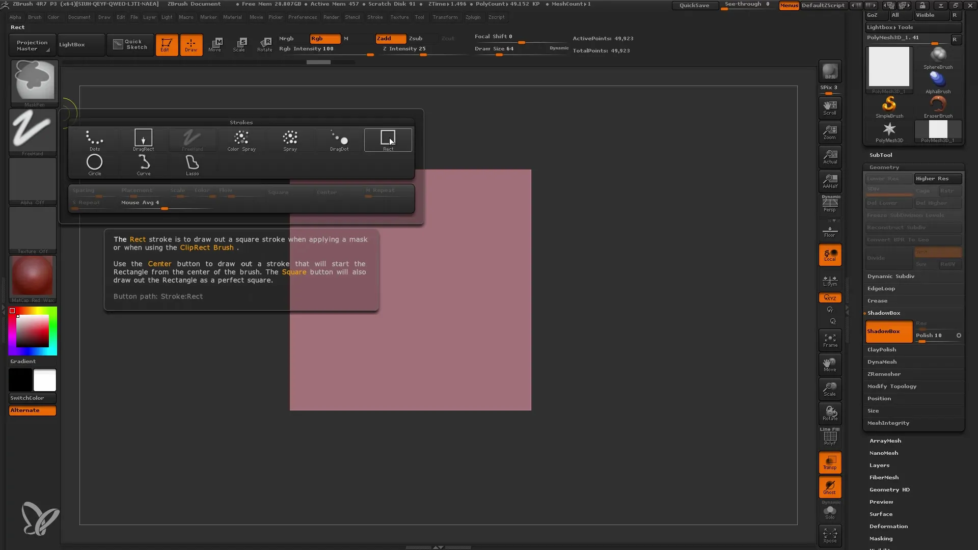 Shadowbox in ZBrush: Erstelle komplexe Meshes rasch