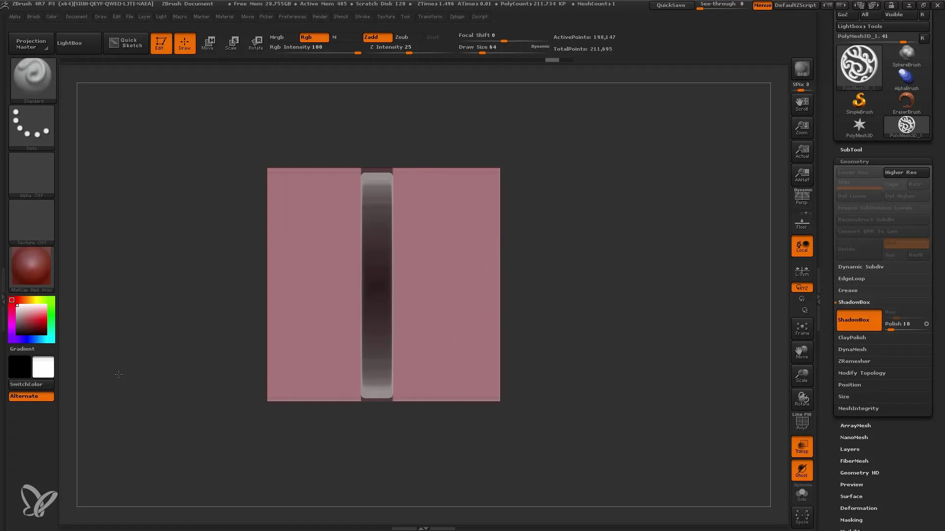 Shadowbox in ZBrush: Erstelle komplexe Meshes rasch