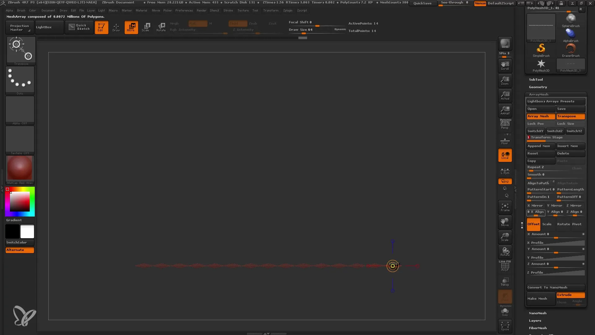 ZBrush ArrayMesh: Panduan lengkap untuk pemula