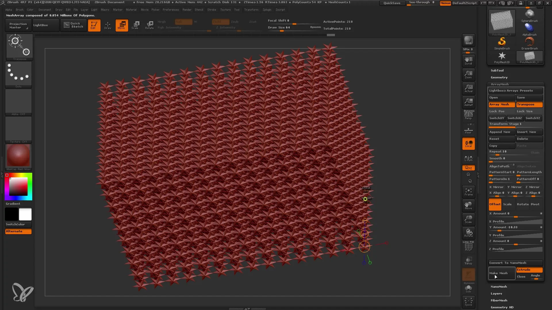 ZBrush ArrayMesh: Popoln vodnik za začetnike