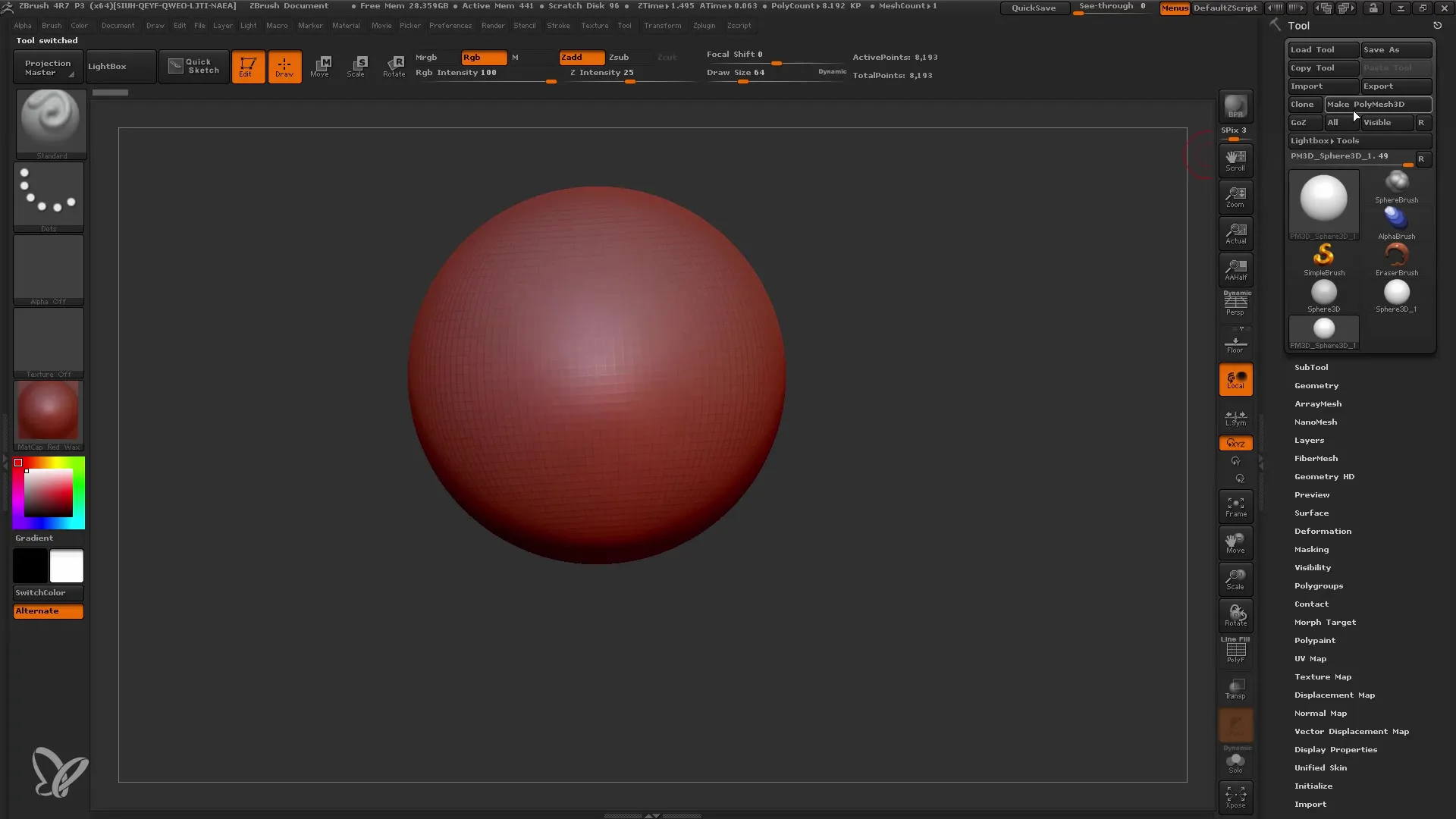 ZBrush pro začátečníky: Porozumění vrstvám a cílům morfování