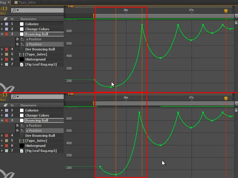 Animation leicht gemacht: Bouncing Ball - das Timing