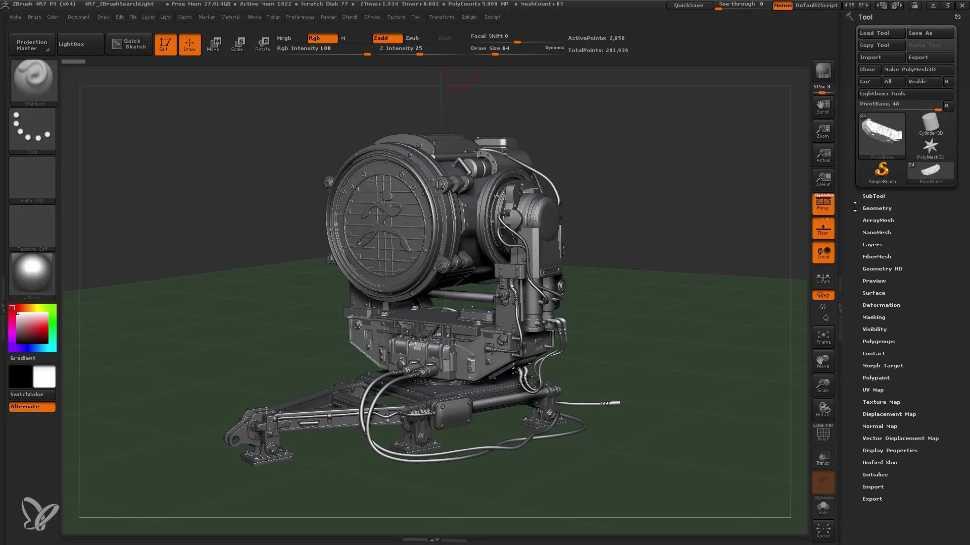 Struktur Menu ZBrush: Panduan untuk Pemula tentang Alur Kerja yang Efisien