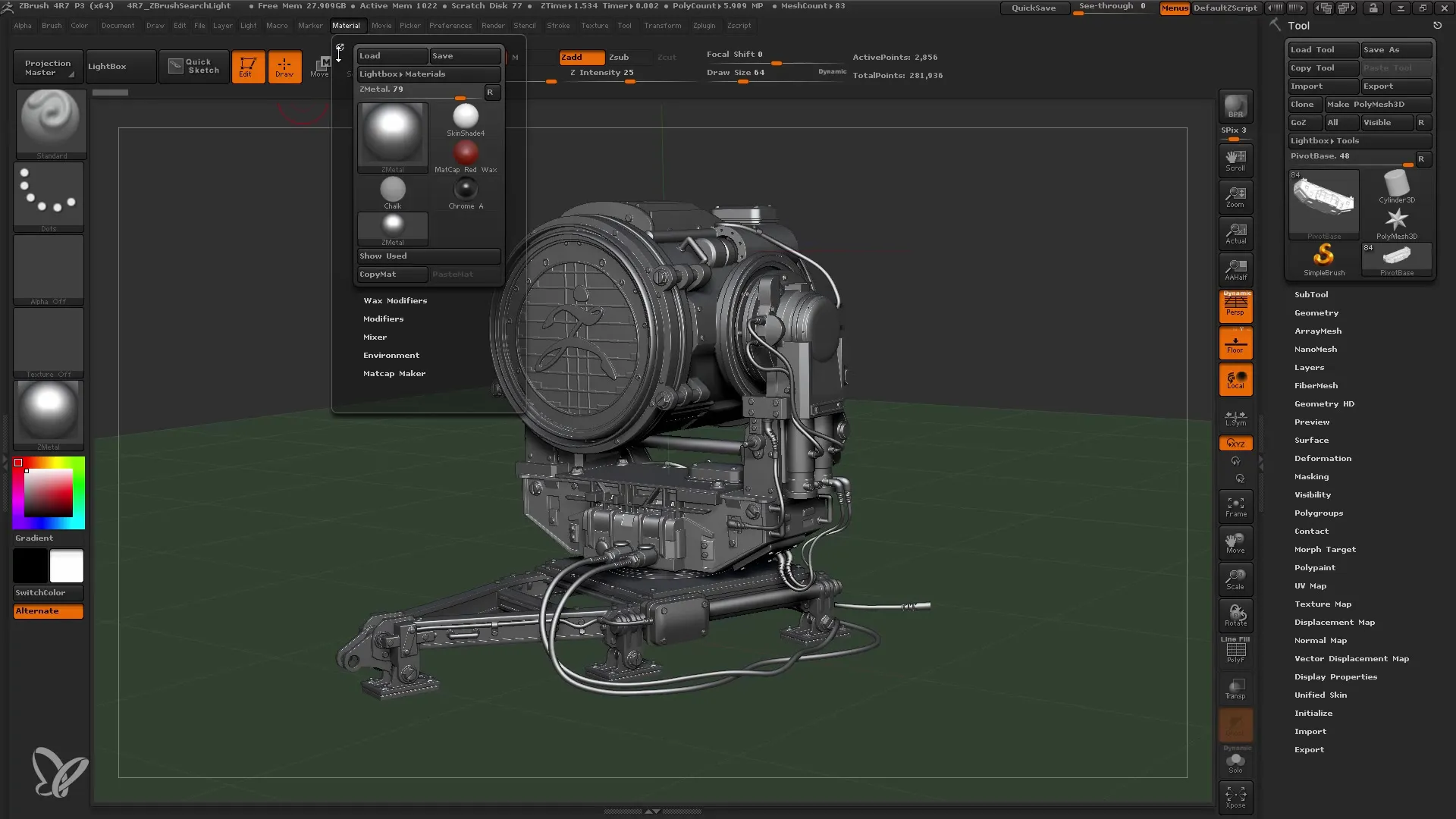 ZBrush Menüstrukturen: Ein Einsteiger-Guide zu efficienten Workflows