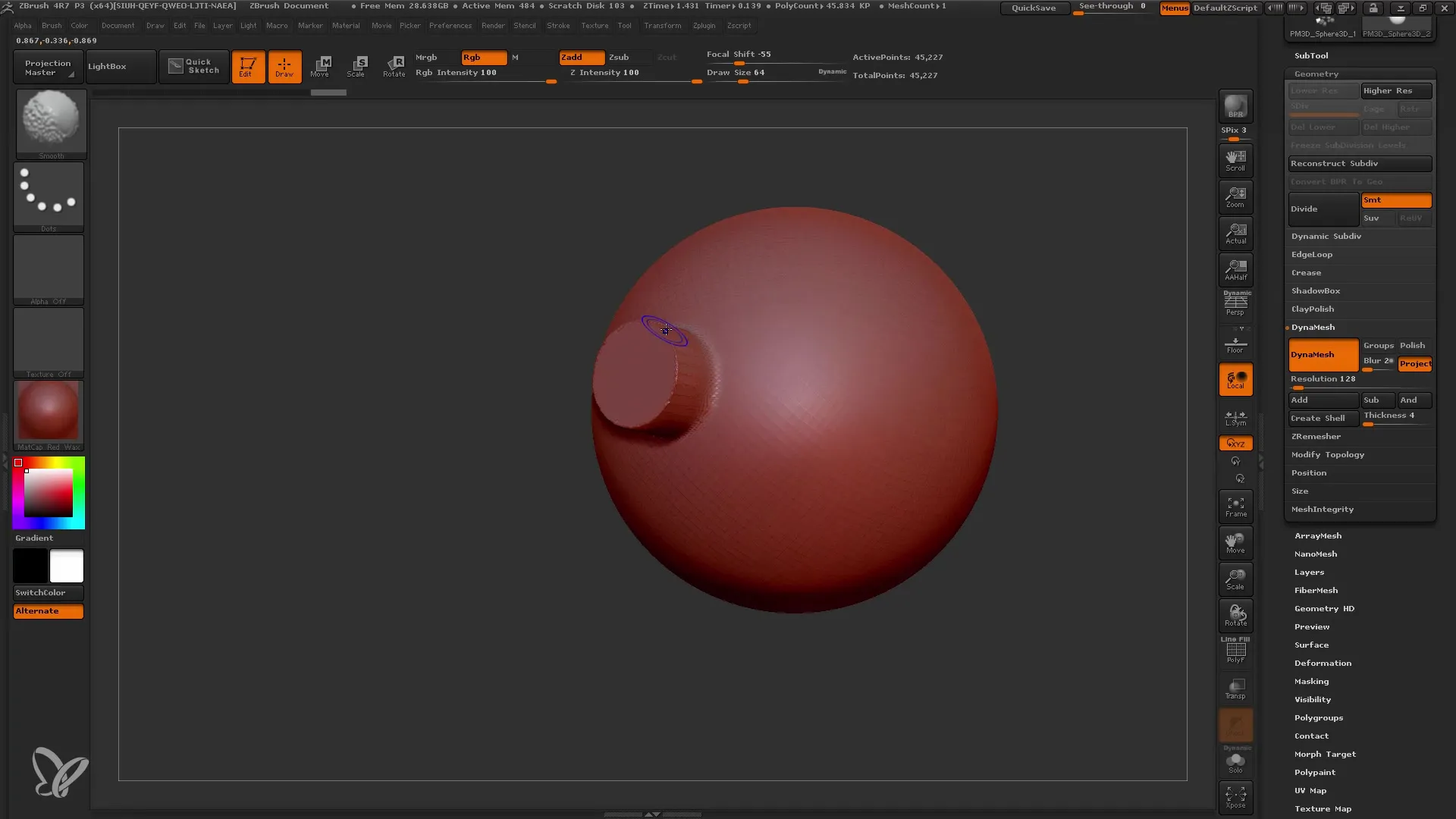 ZBrush: Učinkovito uporabljajte orodja Insert in Multi-Mesh Brushes