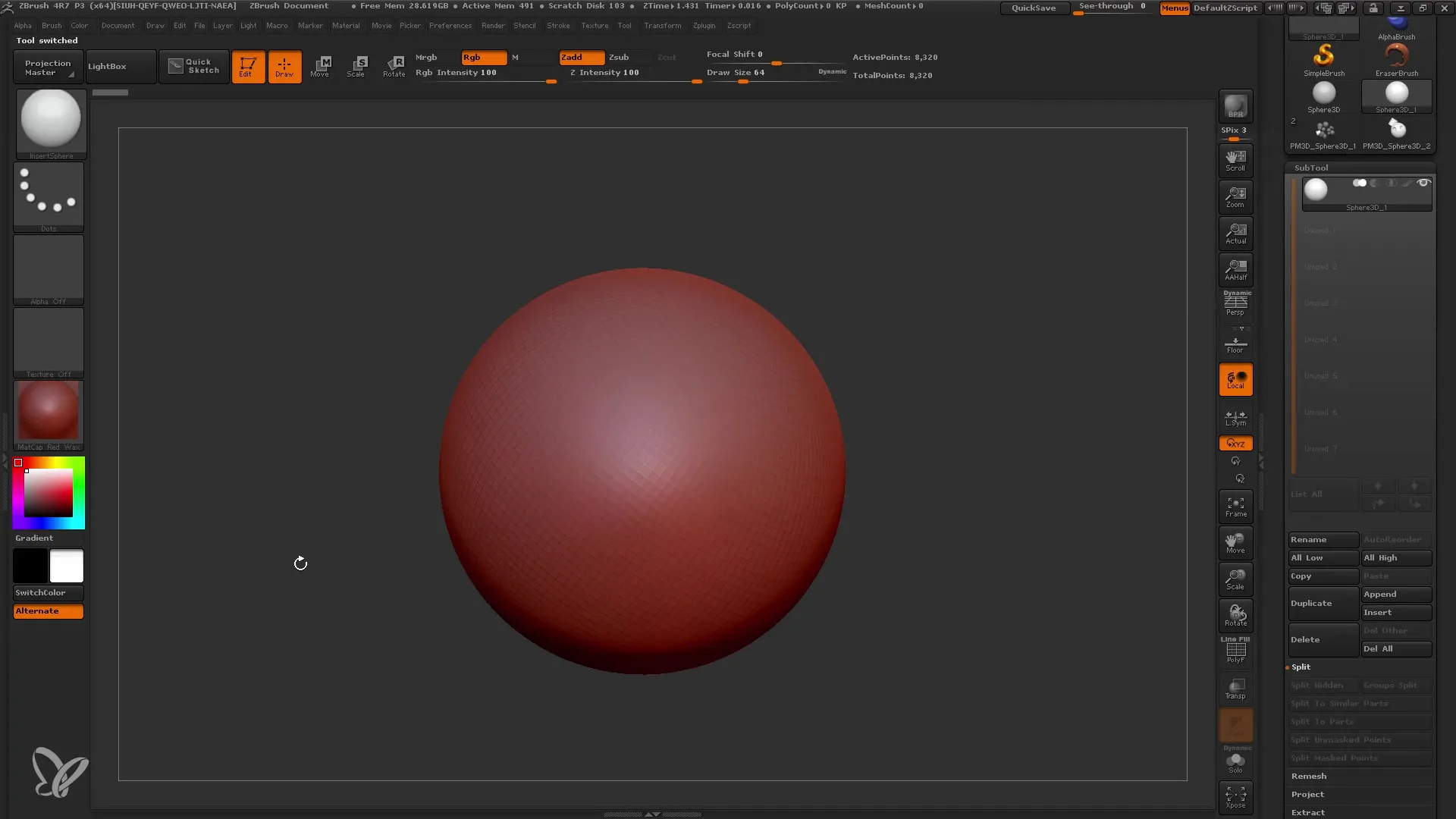 ZBrush: Insert und Multi-Mesh Brushes effektiv nutzen