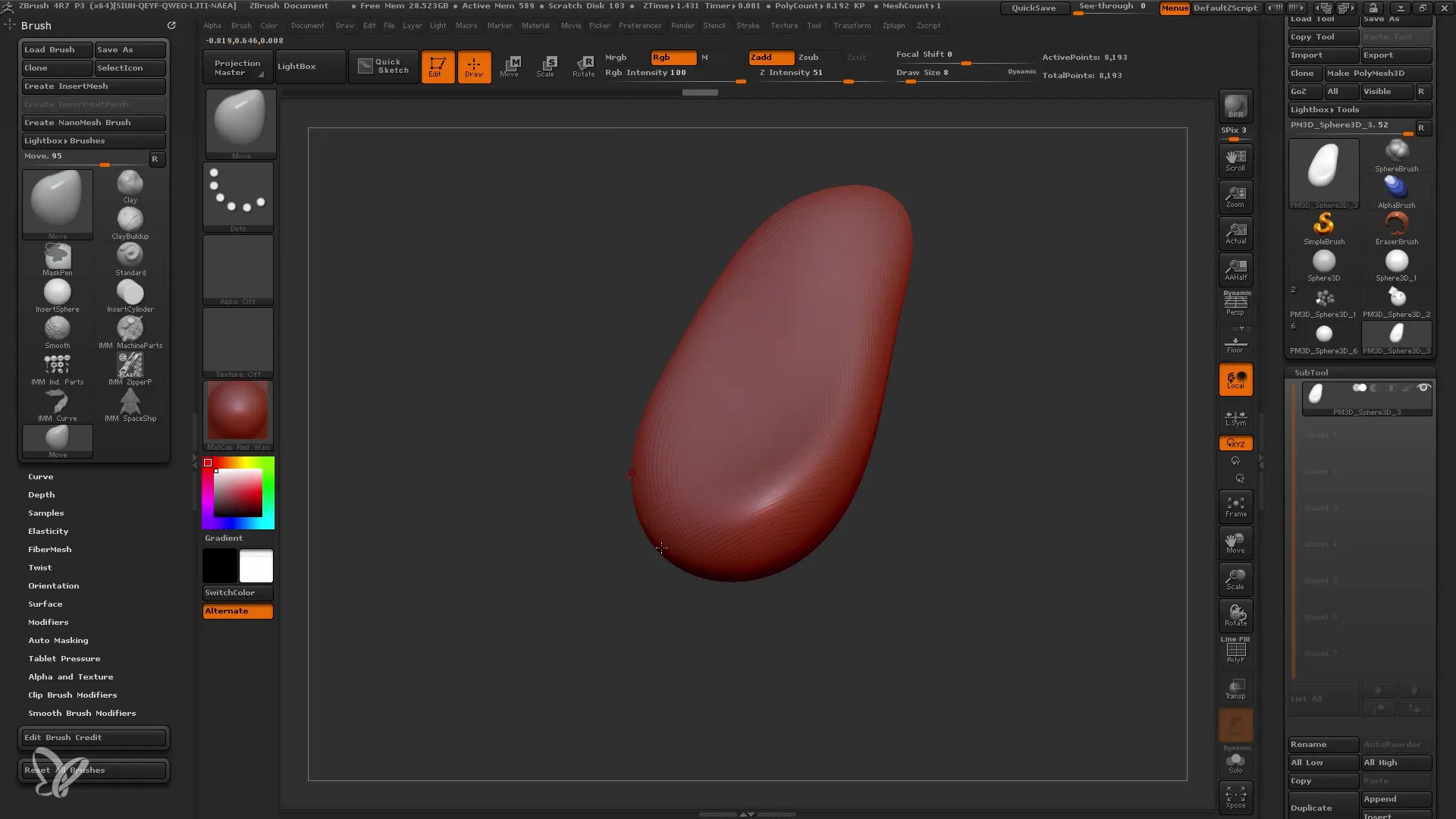 ZBrush: Insert und Multi-Mesh Brushes effektiv nutzen