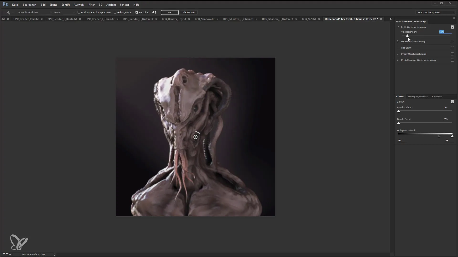 ZBrush un Photoshop efekti - Profesionāļu ceļvedis