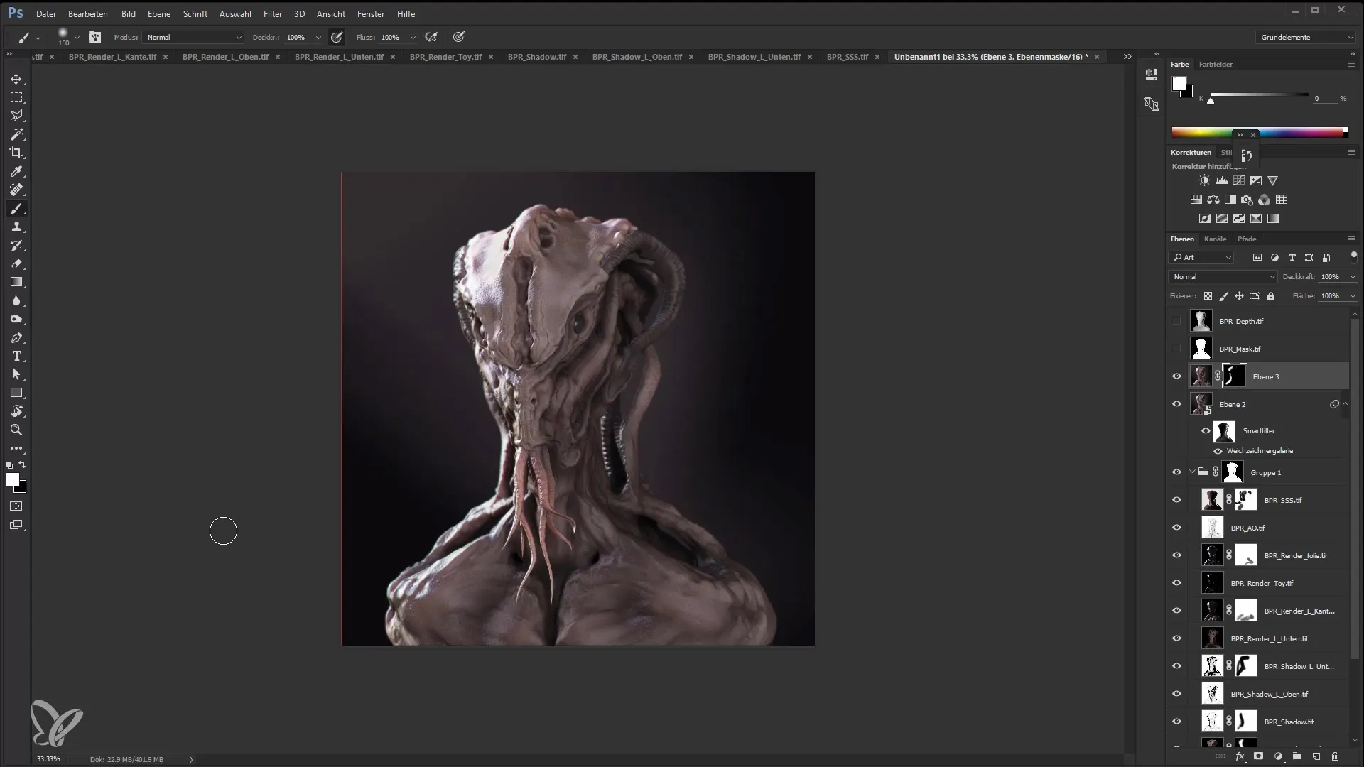 ZBrush ja Photoshopi efektid - Sinu juhend professionaalidele