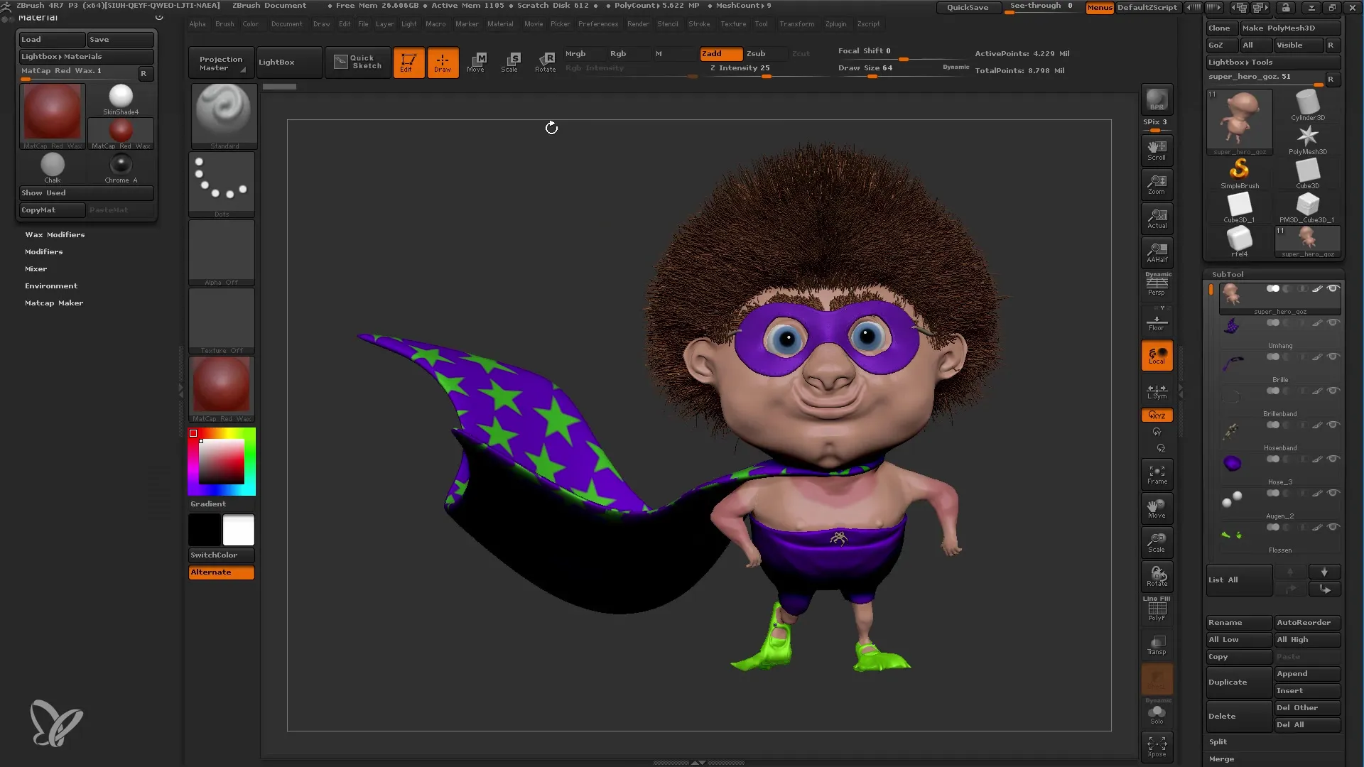 Rendering di Cinema 4D dengan GoZ untuk pemula