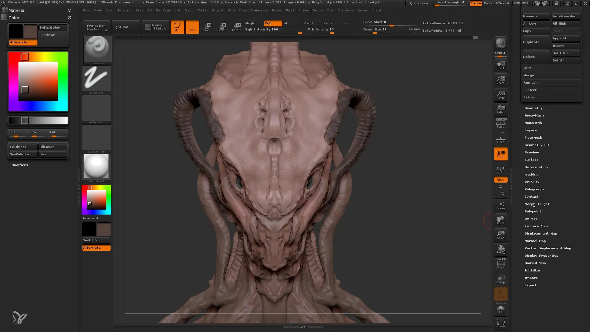 ZBrush Texturing für Einsteiger: So wird’s gemacht