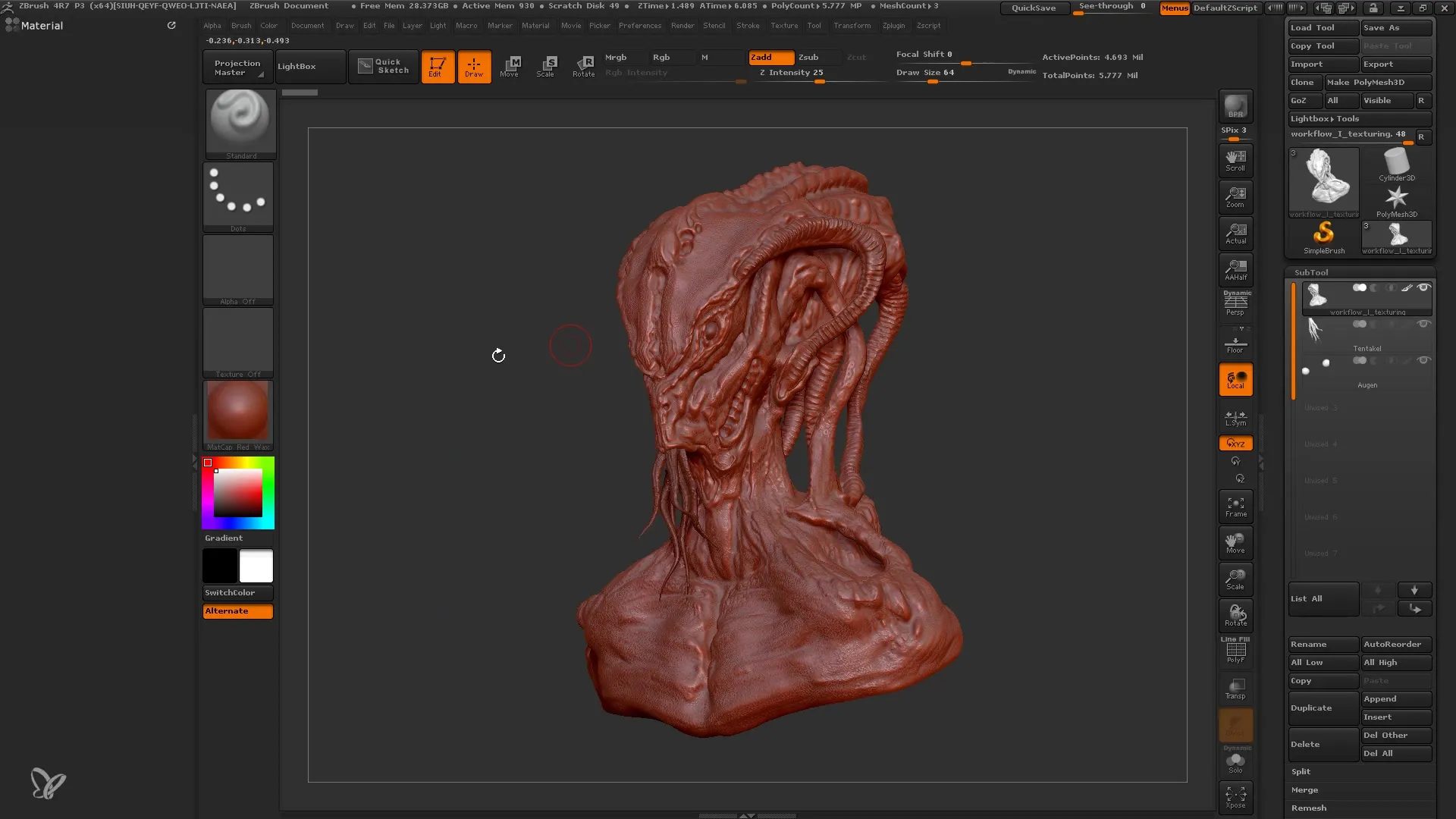 ZBrush Ustvarjanje tekstur za začetnike: Tako se naredi