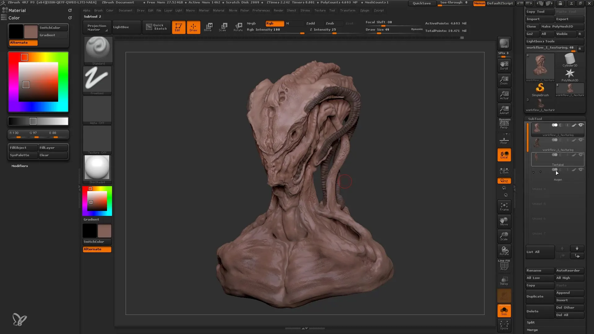 ZBrush Texturing für Einsteiger: So wird’s gemacht