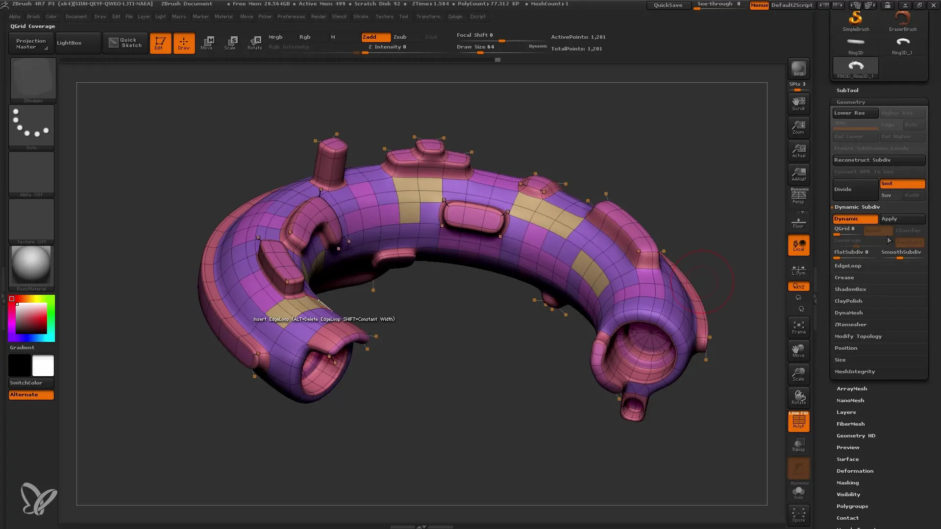 Pemodelan Low-Poly ZBrush dibuat dengan mudah