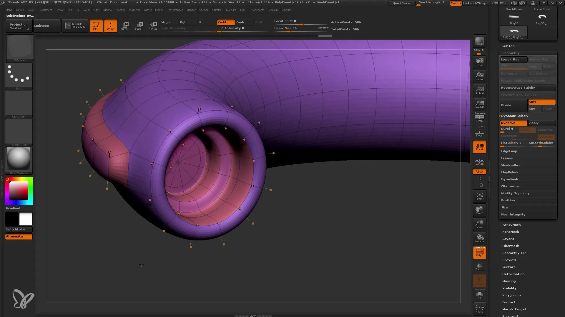 ZBrush Low-Poly-Modellierung leicht gemacht