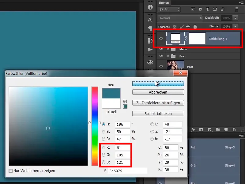 Komposisi Photoshop - Api dan Es - Bagian 11 - Kabut Es dan Penyesuaian Warna