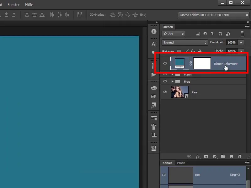 Photoshop-Composing - Api dan Es - Bagian 11 - Kabut Es dan Penyesuaian Warna