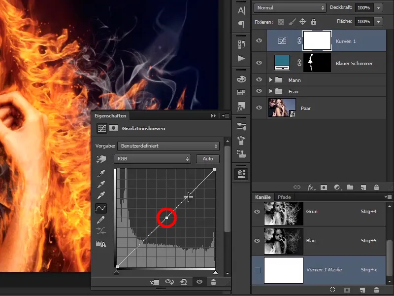 Photoshop-Composing - Api dan Es - Bagian 11 - Kabut Es dan Penyesuaian Warna