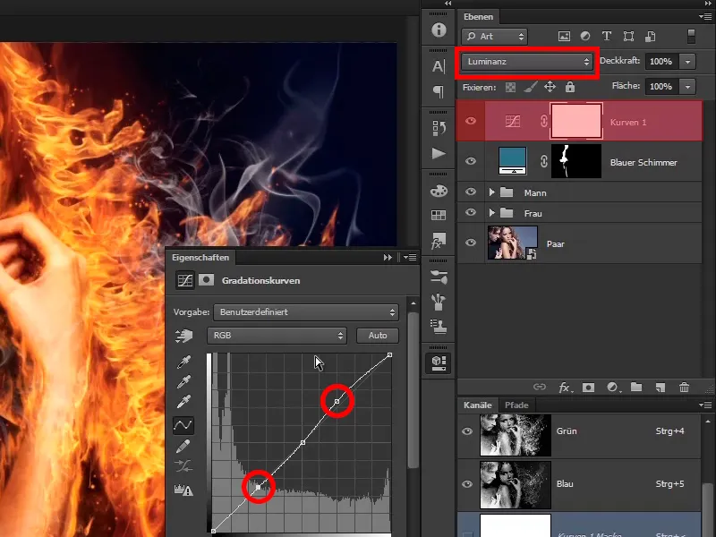 Photoshop-Composing - Api dan Es - Bagian 11 - Kabut Es dan Penyesuaian Warna