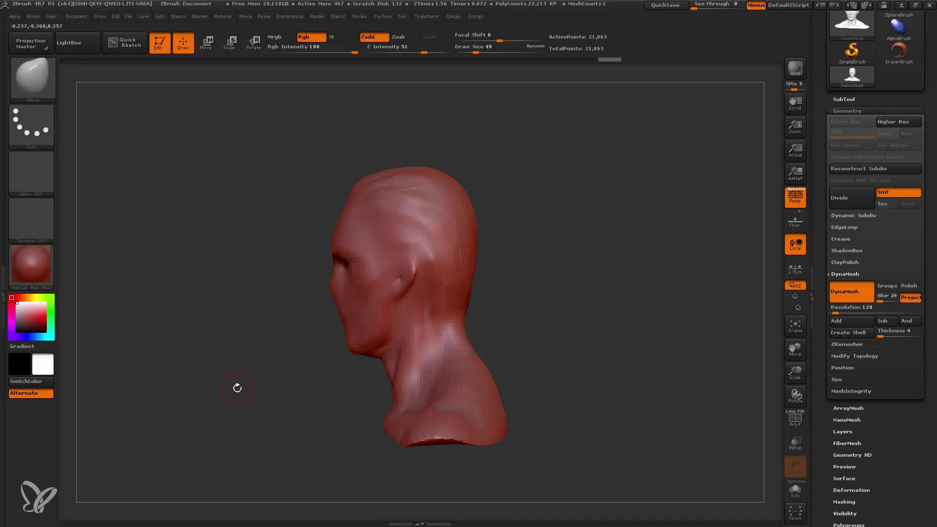 ZBrush Dynamesh untuk Pemula: Alur Kerja Pemula