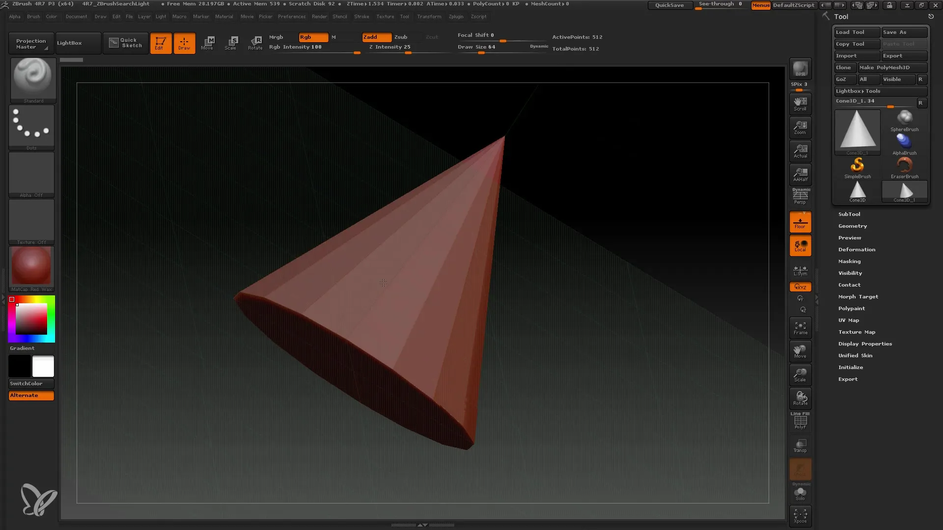 Pengenalan ZBrush: Viewport dan Navigasi untuk Pemula