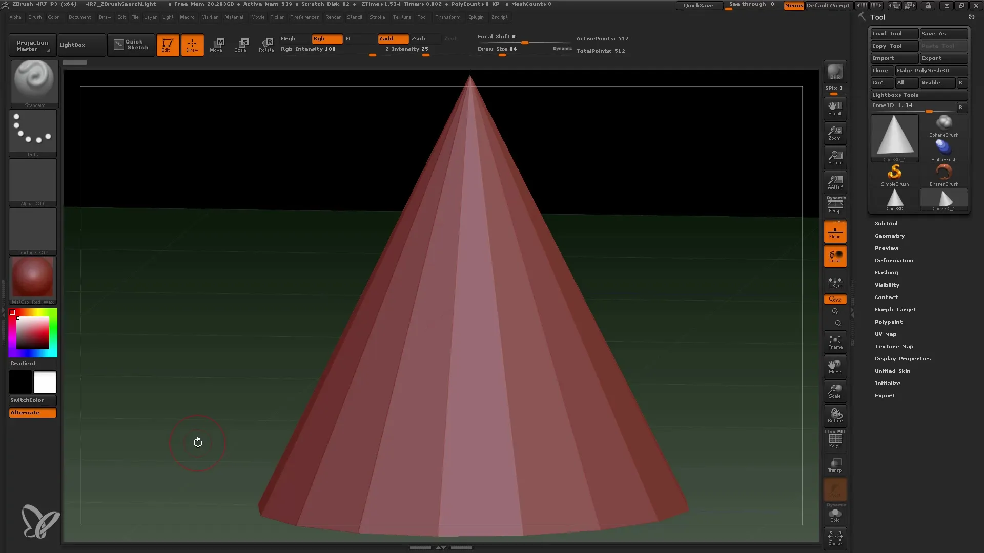 Pengenalan ZBrush: Tampilan dan Navigasi untuk Pemula