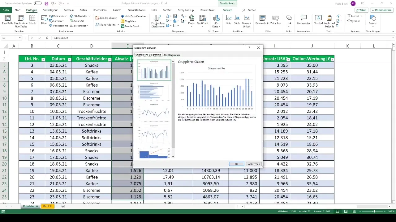 Visualizações avançadas no Excel com tabelas dinâmicas