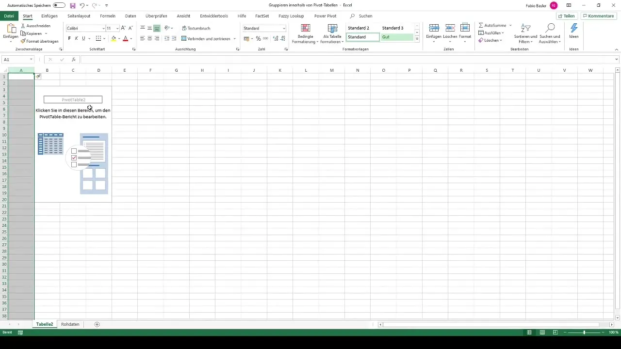 Use pivot tables effectively – Customize grouping individually