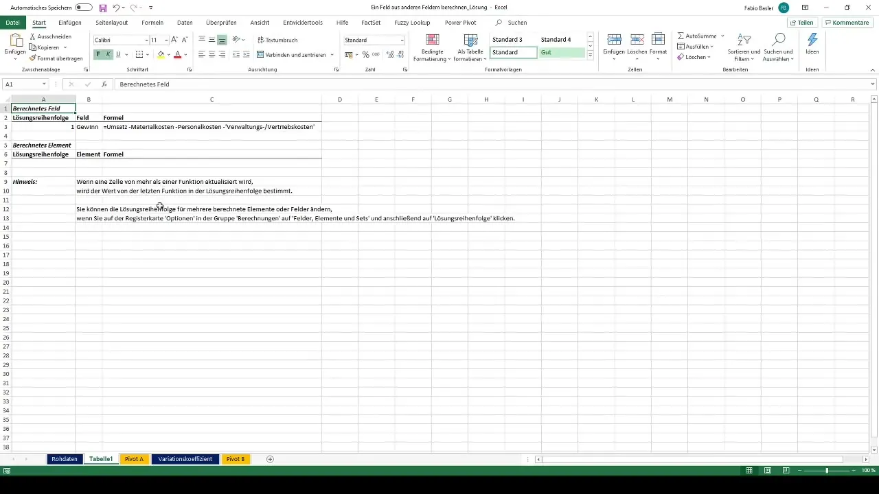 Utilizar eficazmente os campos calculados nas tabelas dinâmicas do Excel