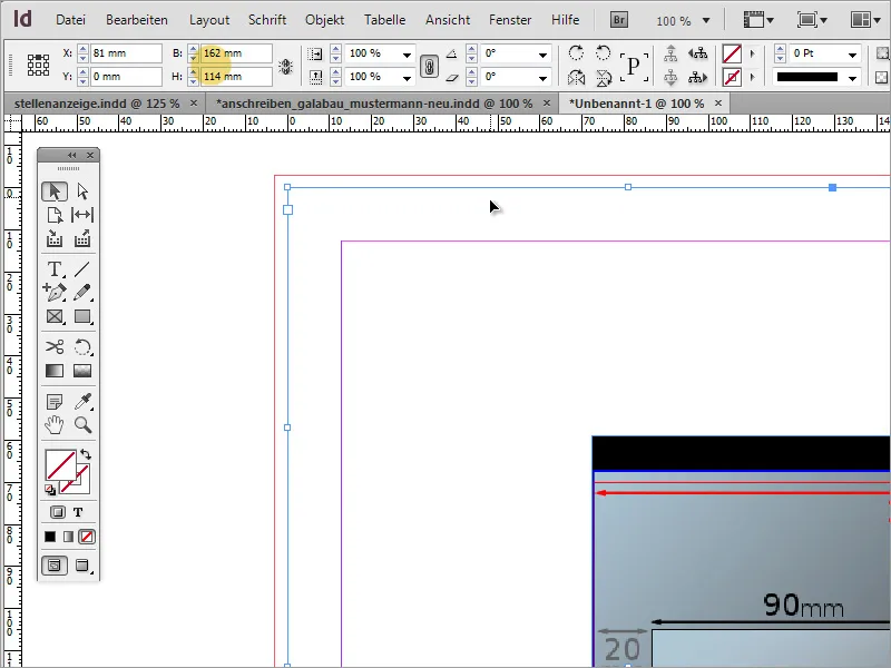 Designe brevpapir i klassisk/moderne og lekent stil i Adobe InDesign