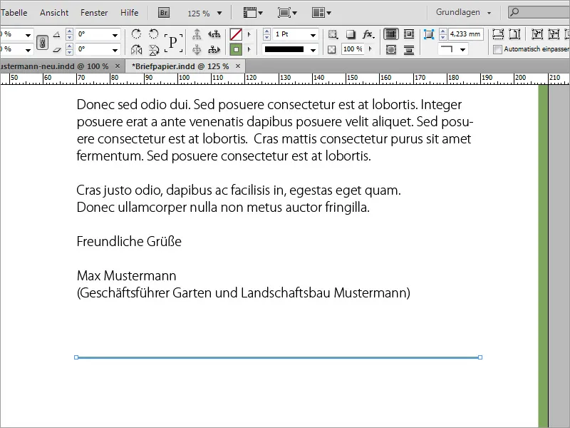 Navrhněte klasický/moderní a hravý papír ve formátu Adobe InDesign.