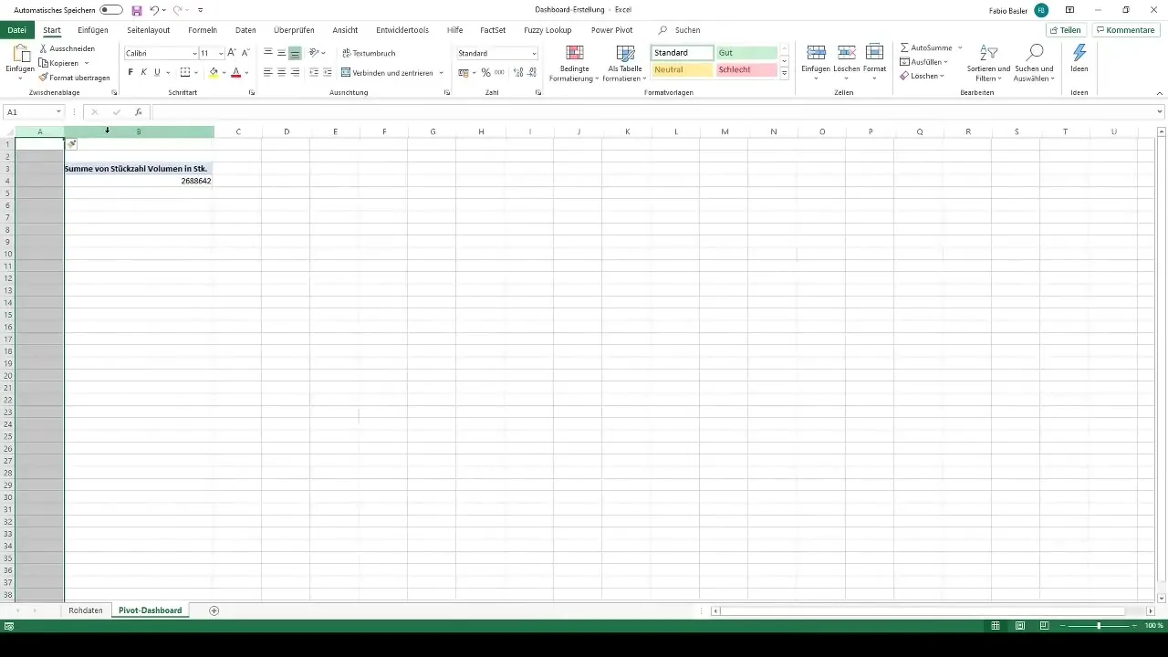 Criar um painel de controlo profissional do Excel com tabelas dinâmicas