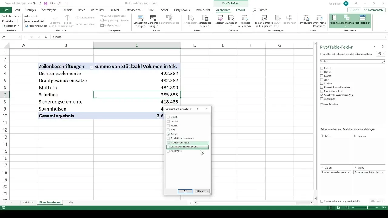 Criar um painel de controlo profissional do Excel com tabelas dinâmicas