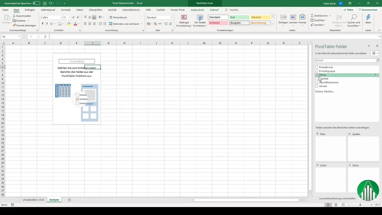 Utilização eficaz de cortes de dados em tabelas dinâmicas Excel