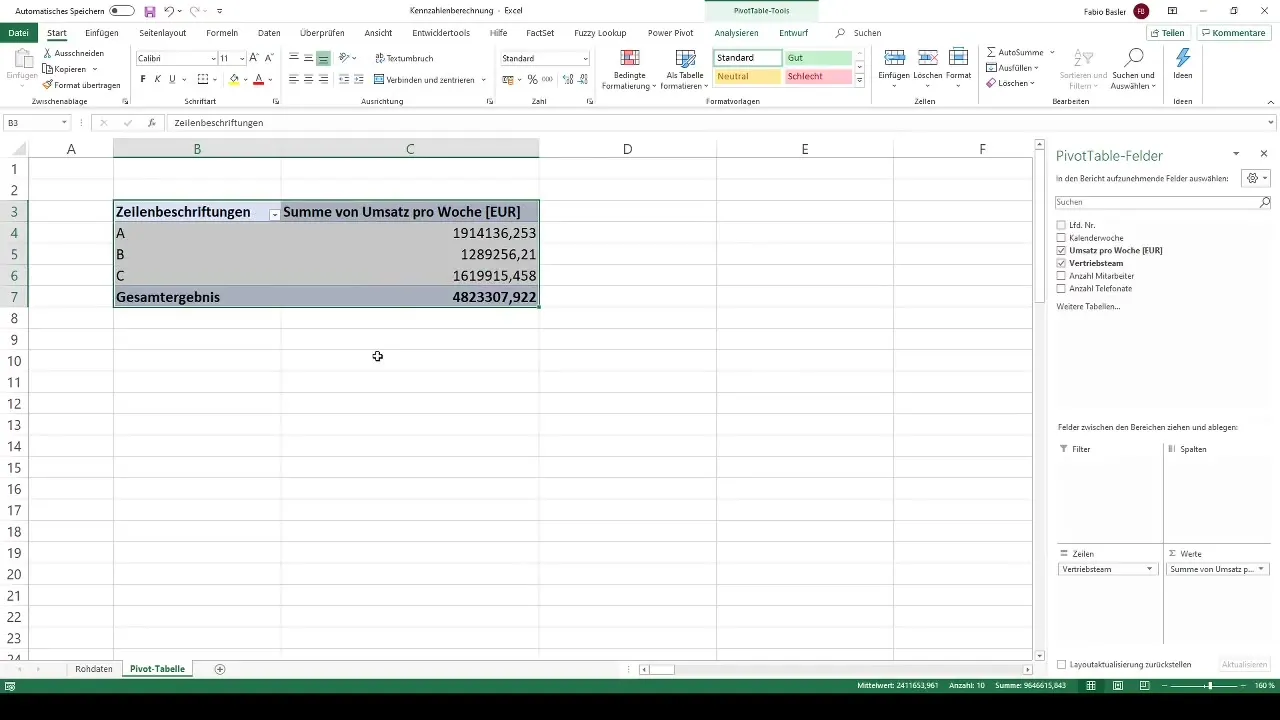 Criar a sua primeira tabela dinâmica no Excel