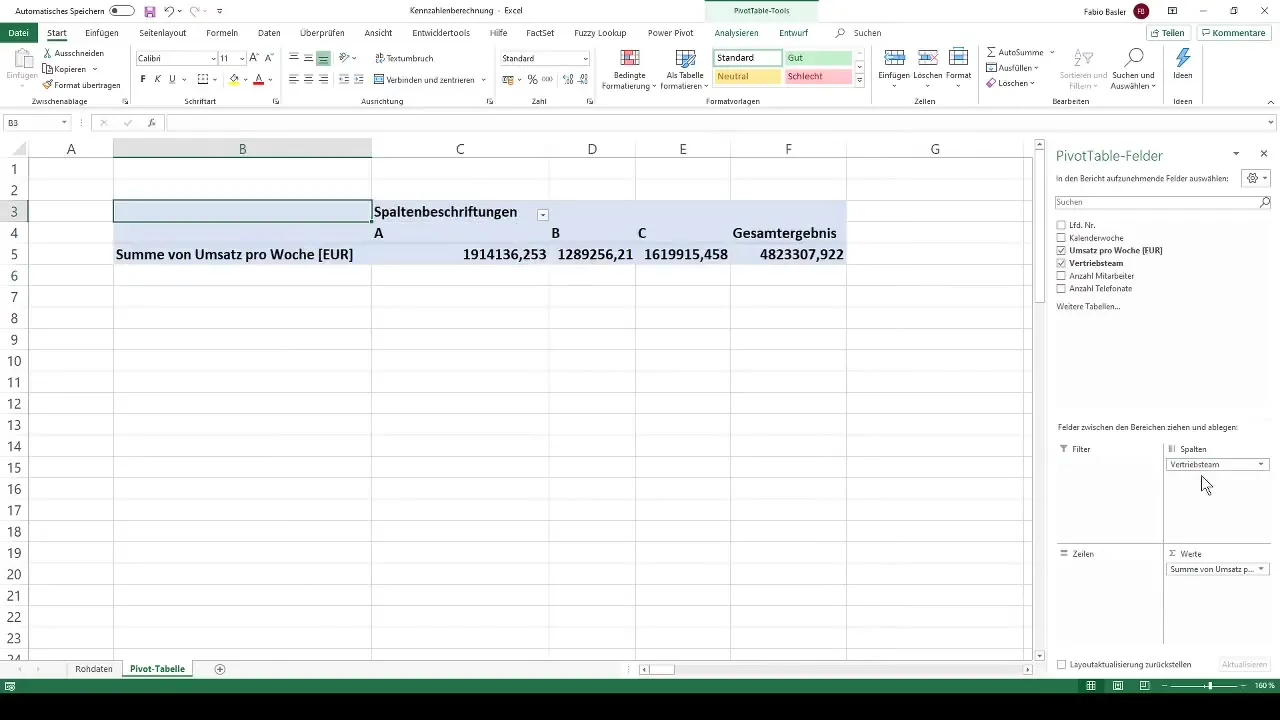 Criar a sua primeira tabela dinâmica no Excel