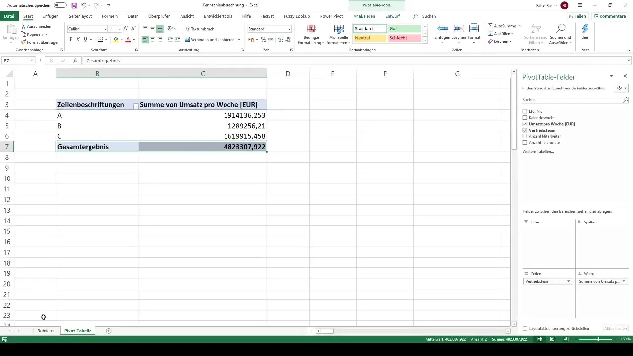 Criar a sua primeira tabela dinâmica no Excel